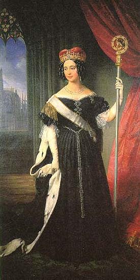  Portrait of Maria Theresa of Austria-Teschen Queen of the Two Sicilies